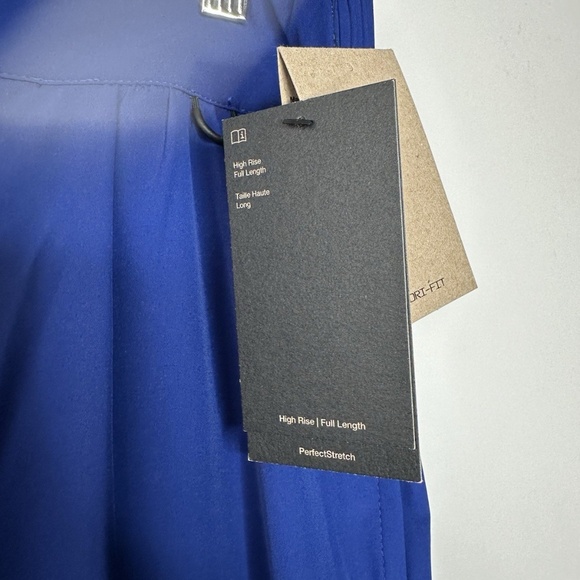 Nike 24.7 PerfectStretch Women’s High Rise Wide-Leg Pants Blue HM8389-455 Medium - Picture 4 of 5